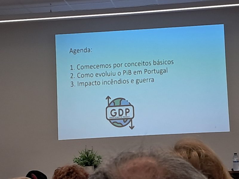 Palestra Variação PIB desde 1975